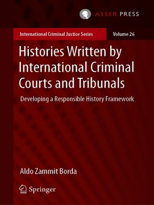 cover image of Histories Written by International Criminal Courts and Tribunals